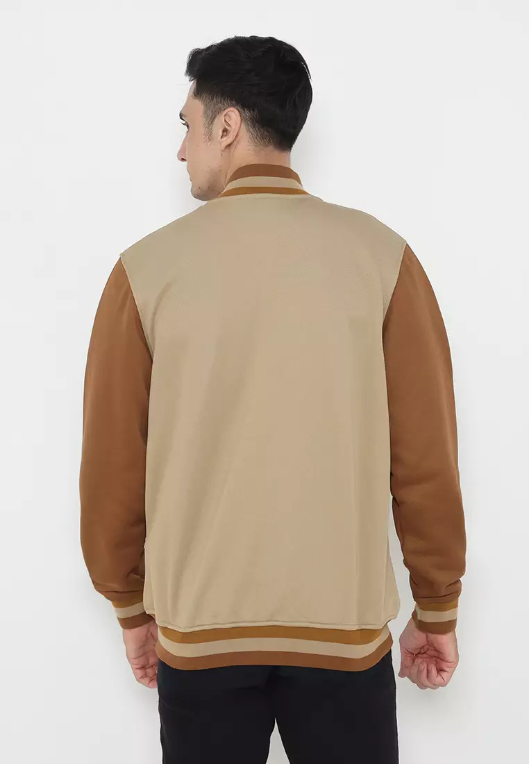 Jacket Cvc D&F Khaki Mix Brown