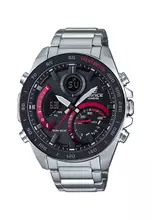 Silver, Black, Red