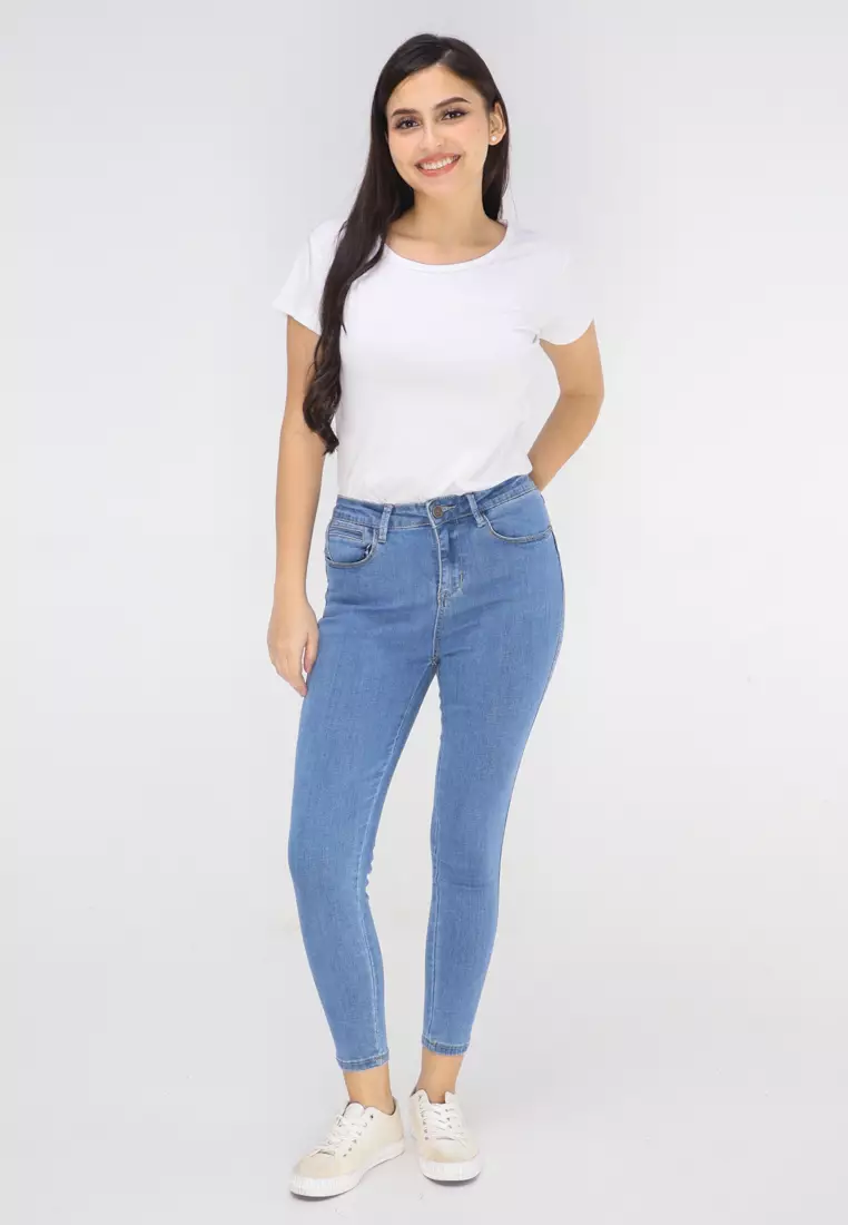 Midrise Skinny Jeans