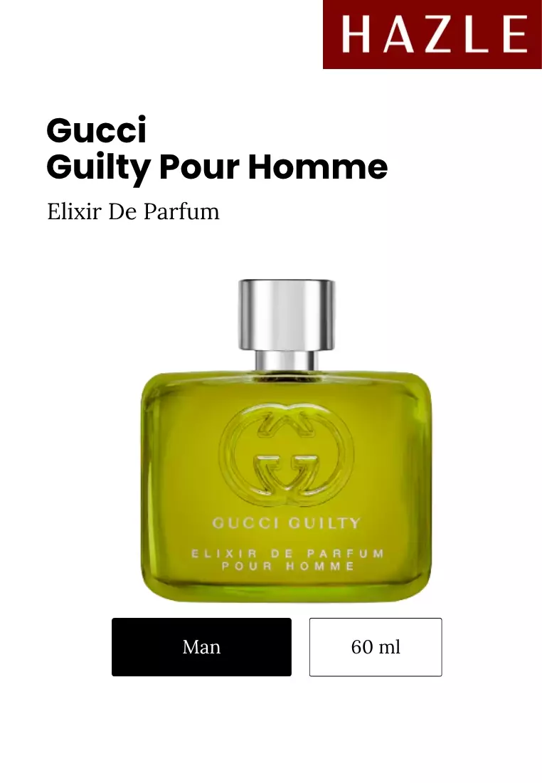Gucci Guilty Elixir de Parfum Pour Homme Man 60 ml