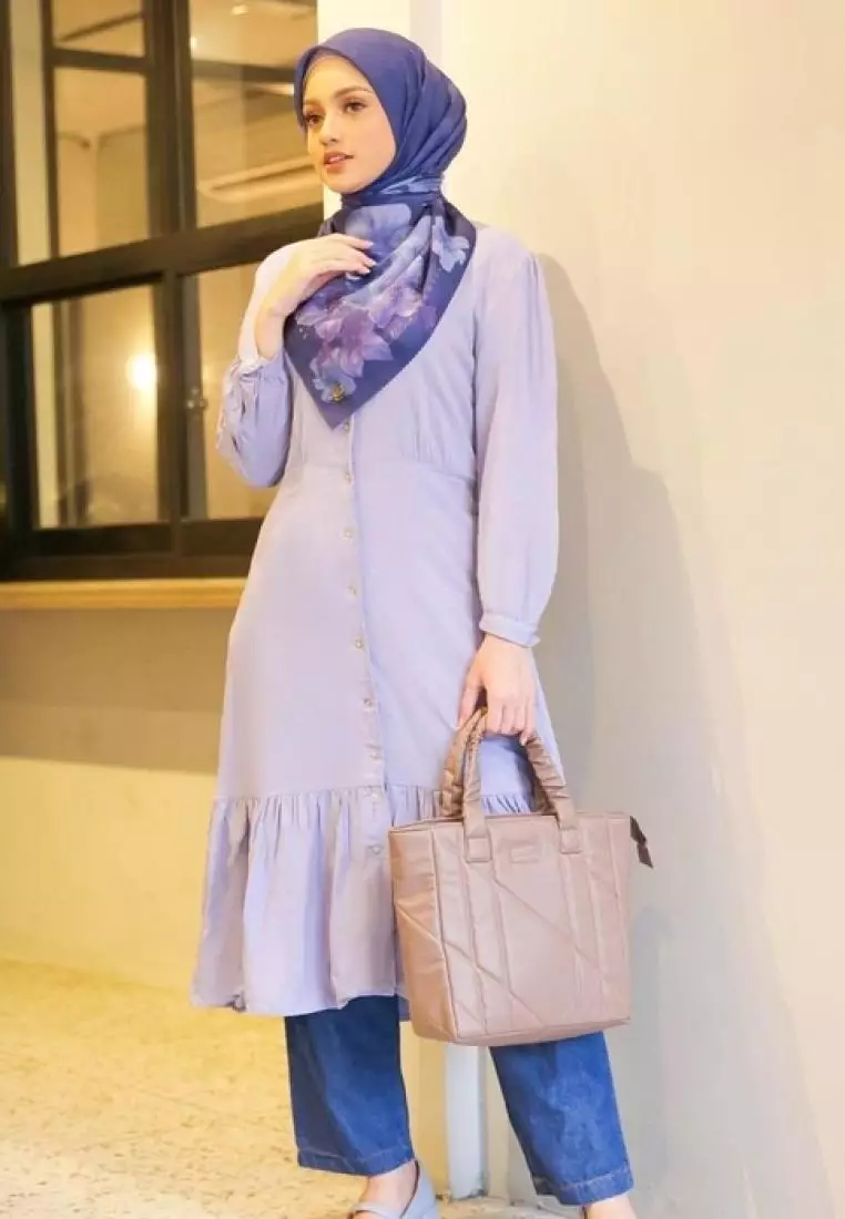 Maia Tunik (Lengan Panjang Wanita) Biru