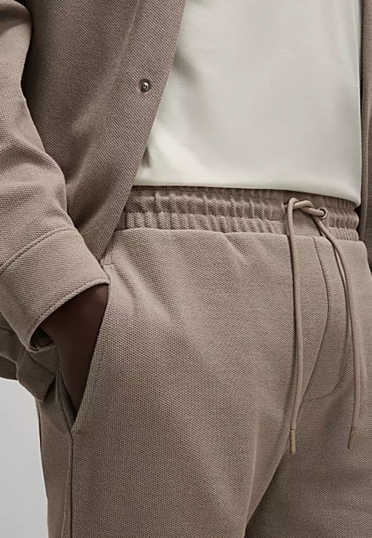 Smart Tapered Joggers with Stretch