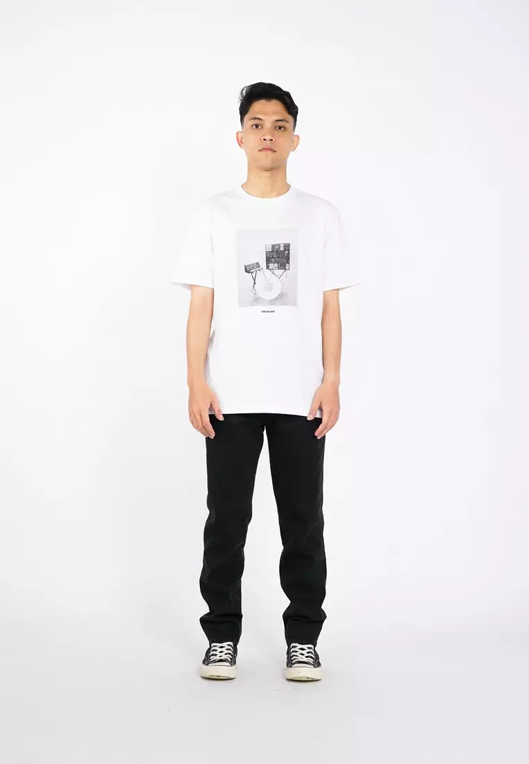 Greenlight Men's T-Shirt Short Sleeve Regular Fit Cotton Adlee OL-C010725