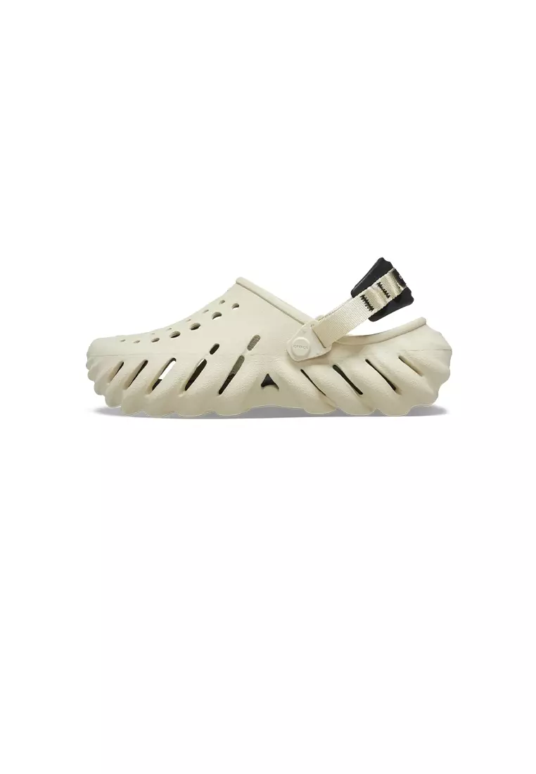 Echo Clog in Bone Black