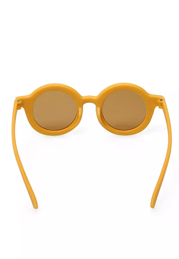 Ulrico Kacamata Anak Unisex UV Protection Kids Sunglasses Cute Design Material Plastic ORIGINAL - Mustard