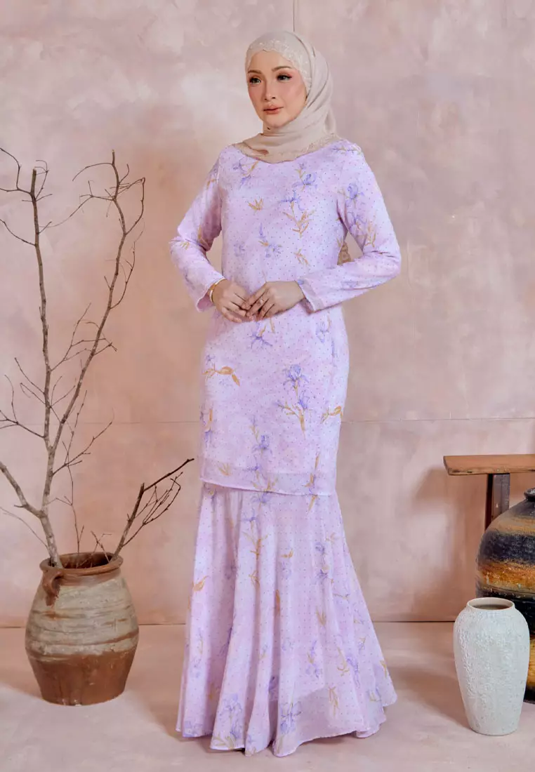 Ariel Kurung Modern Princess in Metallic Gold Beading
