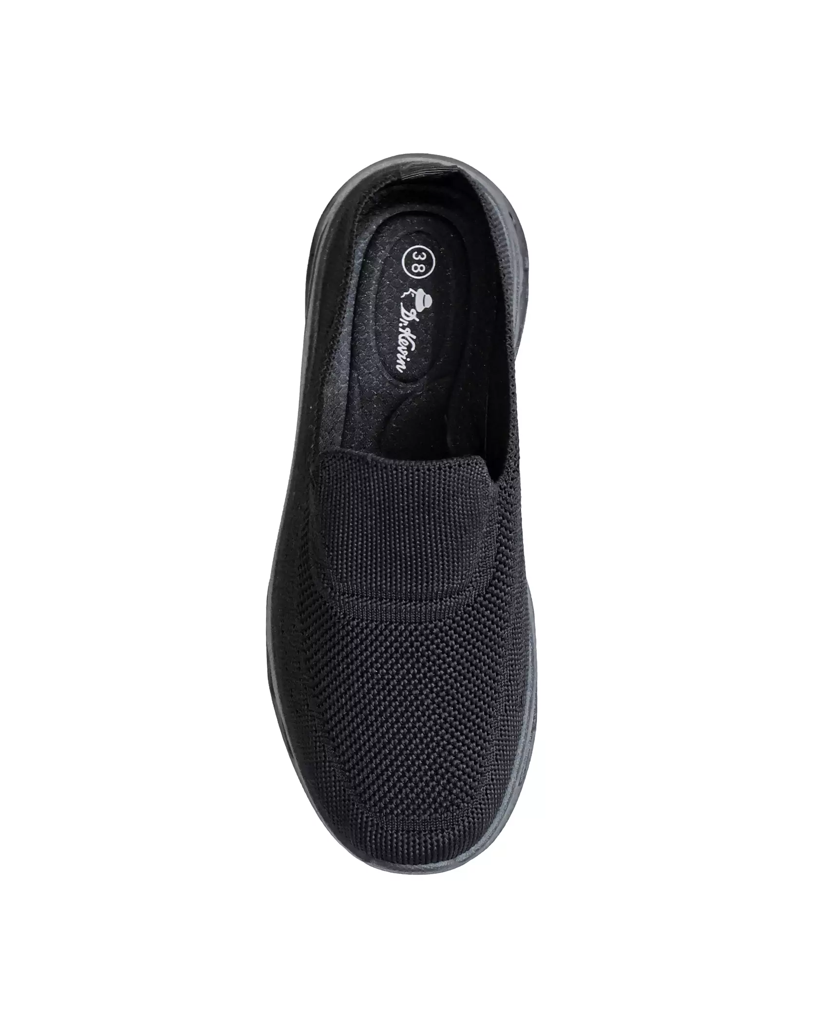 Dr. Kevin Sepatu Sandal Wanita Mules Sneakers Slip On Flyknit Rajut Bustong 579-005