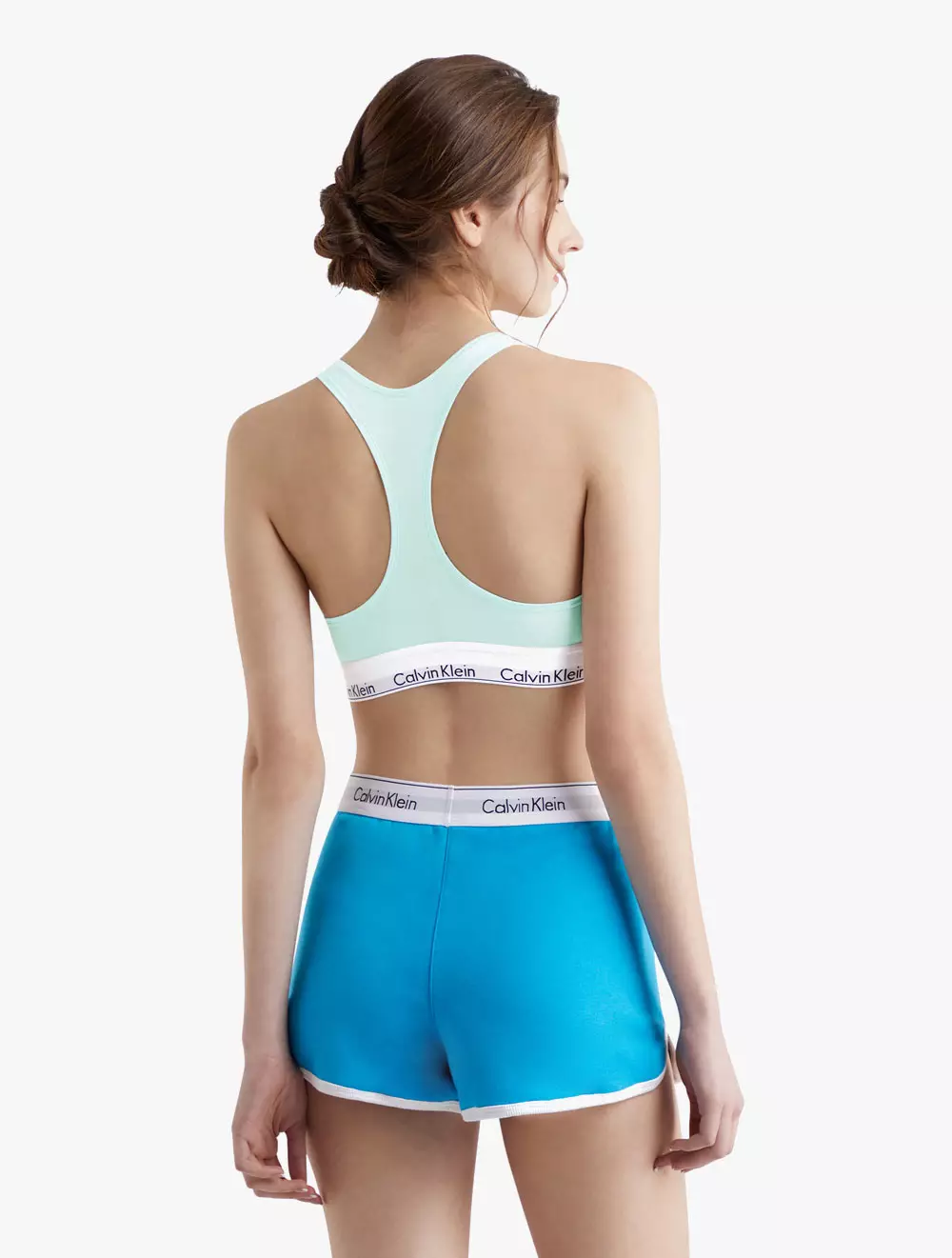 CALVIN KLEIN UNDERWEAR - MODERN COTTON LIGHTLY LINED BRALETTE - Black - black