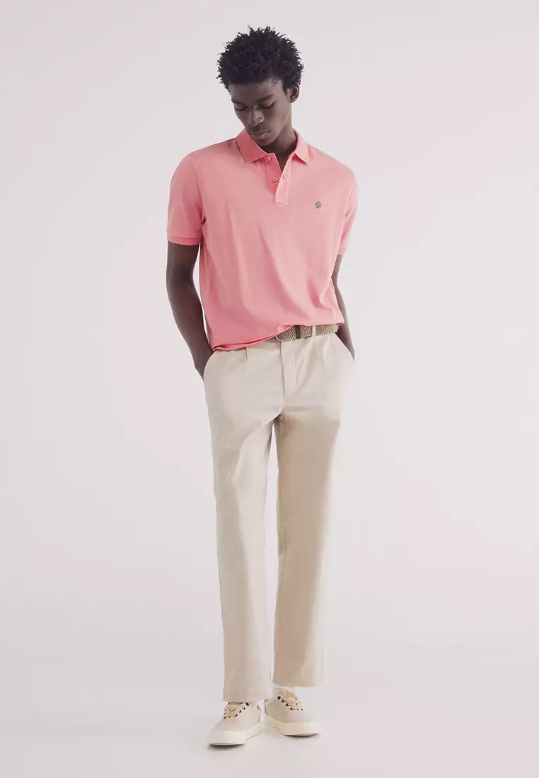 Essential Regular Fit Piqué Polo Shirt