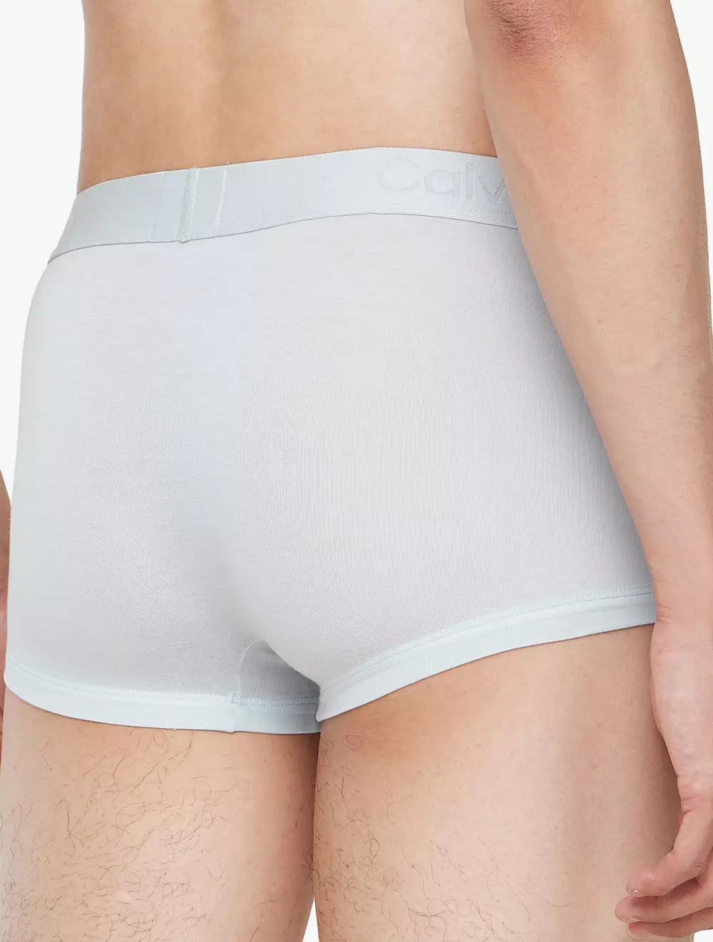 Calvin Klein Underwear - CK Black Silk Low Rise Trunks - Blue - blue