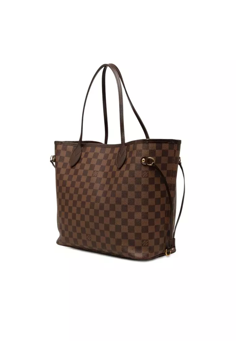 Pre-Loved Louis Vuitton Damier Ebene Neverfull Mm