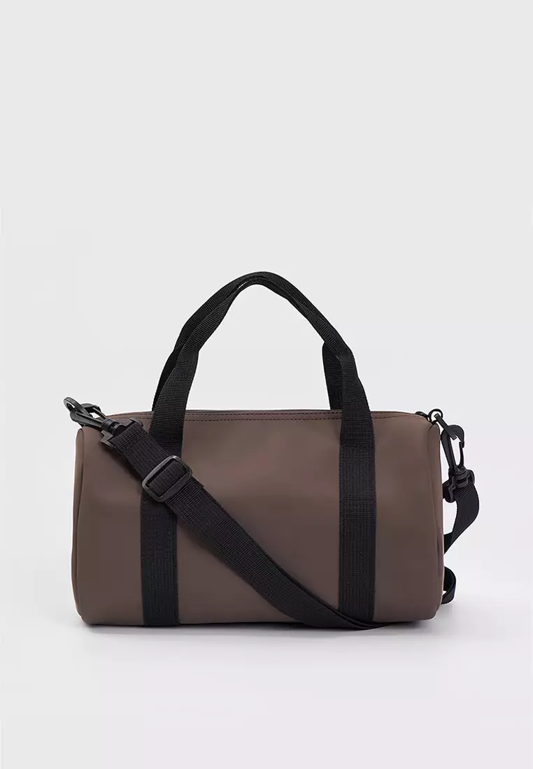 PU Coated Mini Duffle Sling Bag