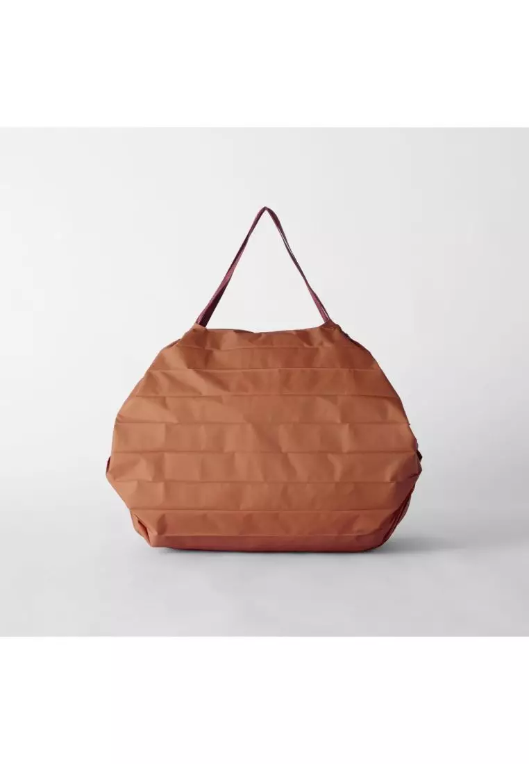 Shupatto Foldable Tote (L) - Brick Brown