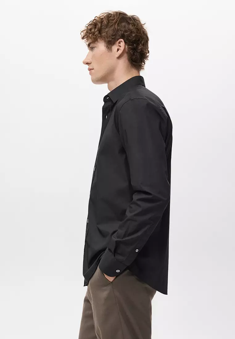 Regular-Fit 100% Cotton Shirt
