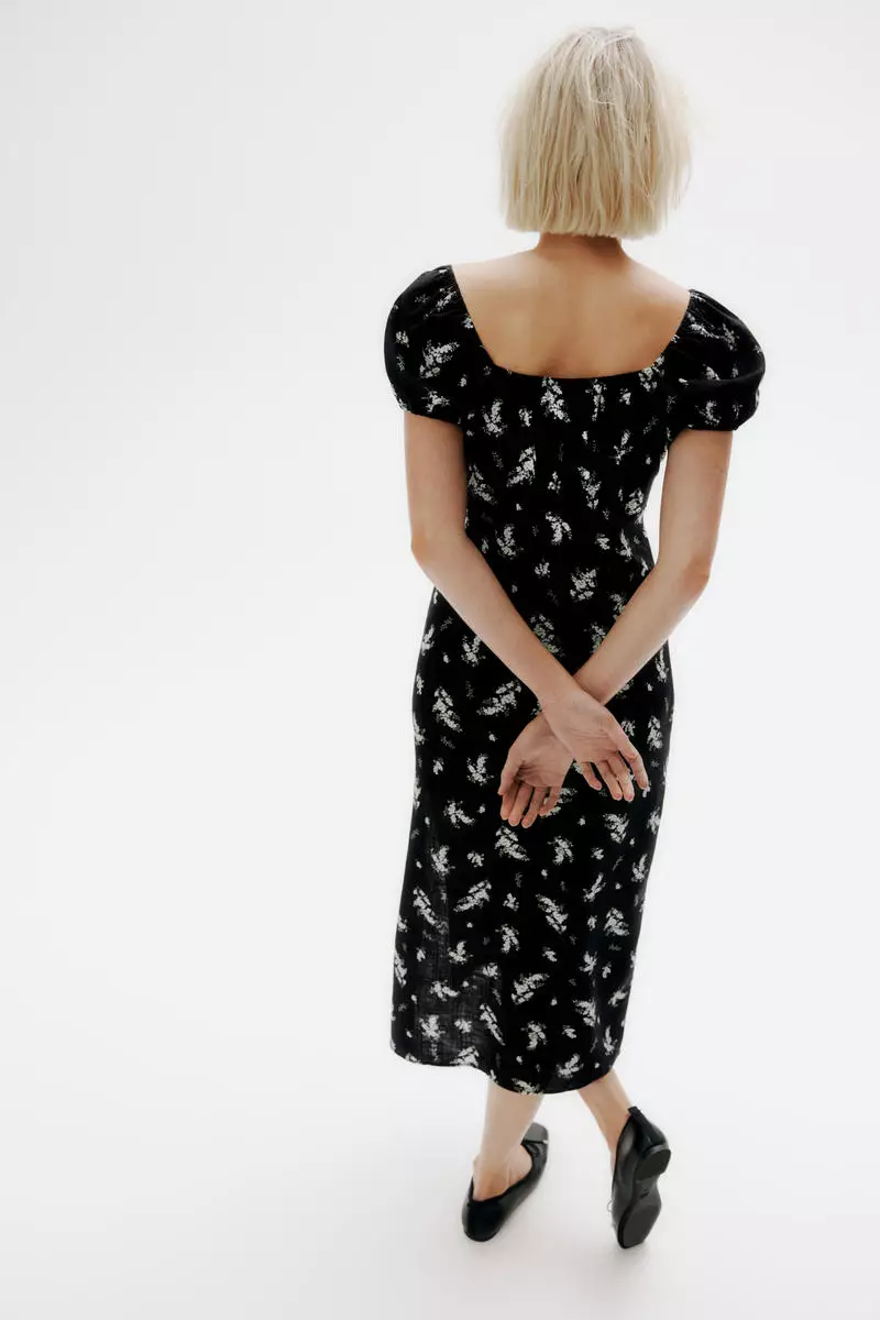 Tie-detail maxi dress