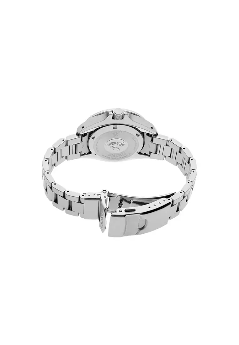 Prospex Samurai Sea Stainless Steel Strap Men’s Automatic Watch SRPL51K1 – Dive Watch