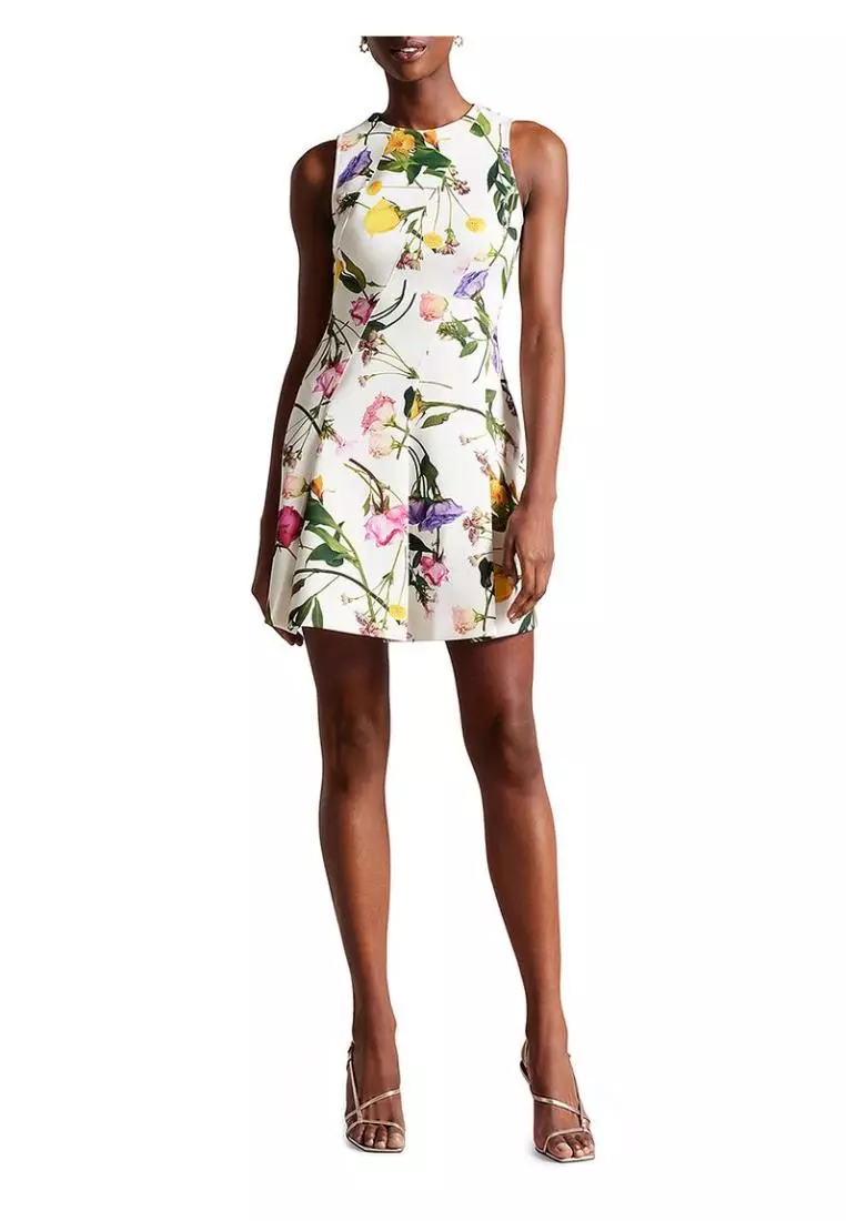 Buy Ted Baker Ted Baker Women's Ruxane Printed Neoprene Skater Dress ...