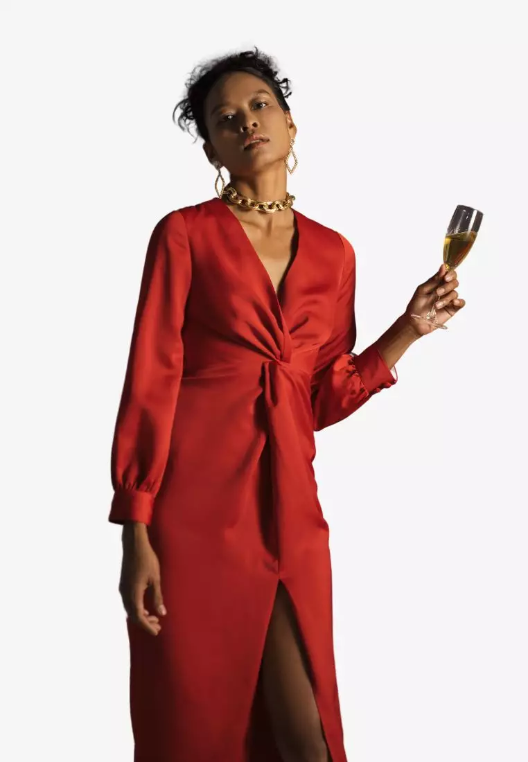 Summer Get Away Silk Dress