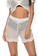 LYCKA white LTH4185-European Style Beach Casual Shorts-White B1952US6F660FAGS_1