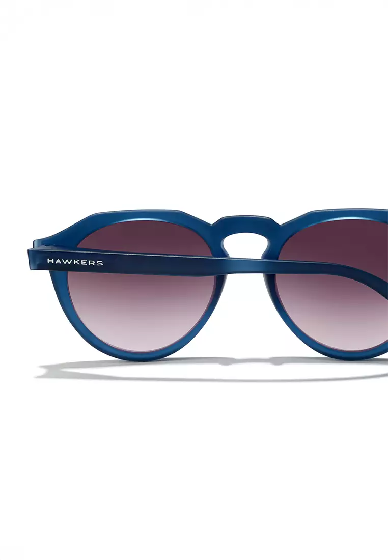 Warwick Raw - Navy Transparent Iron Sunglasses for Men and Women, Unisex. Official Product designed and Made in Spain