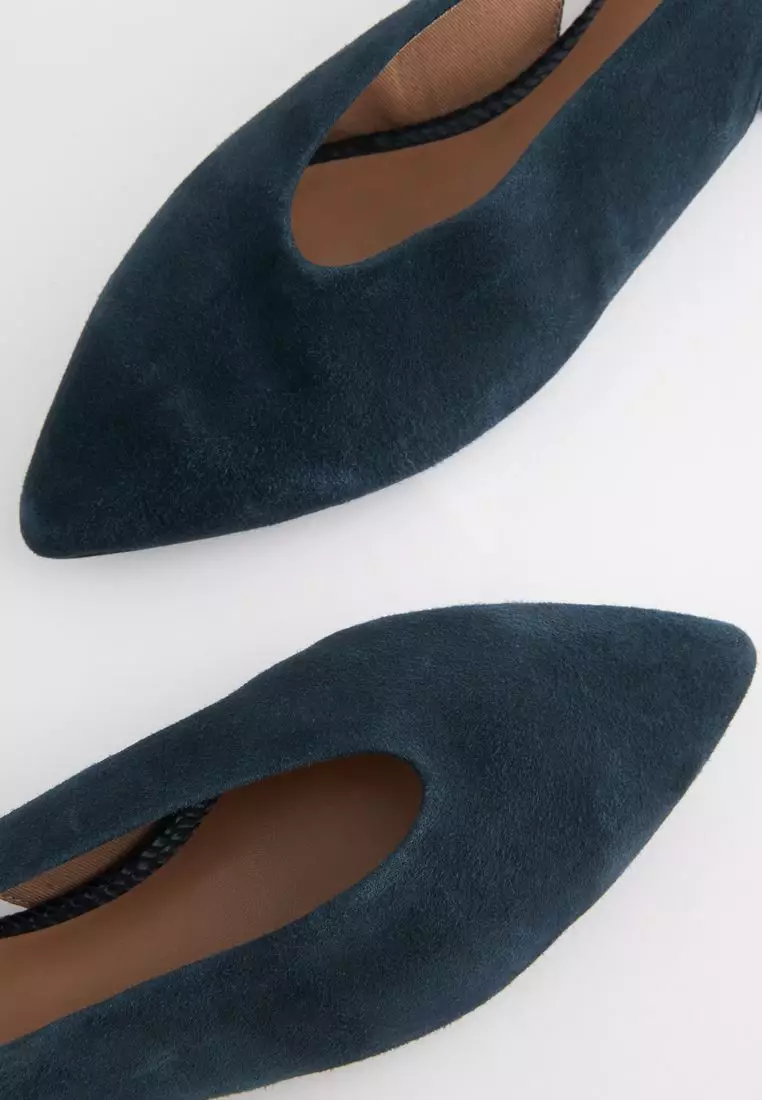 Buy NEXT Forever Comfort® Leather Flat Slingbacks Online | ZALORA Malaysia