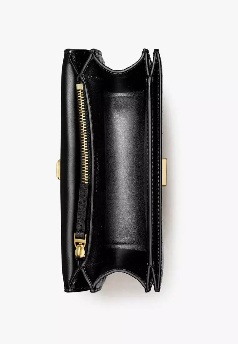 Tory Burch Eleanor Small Bag Black Rolled Gold