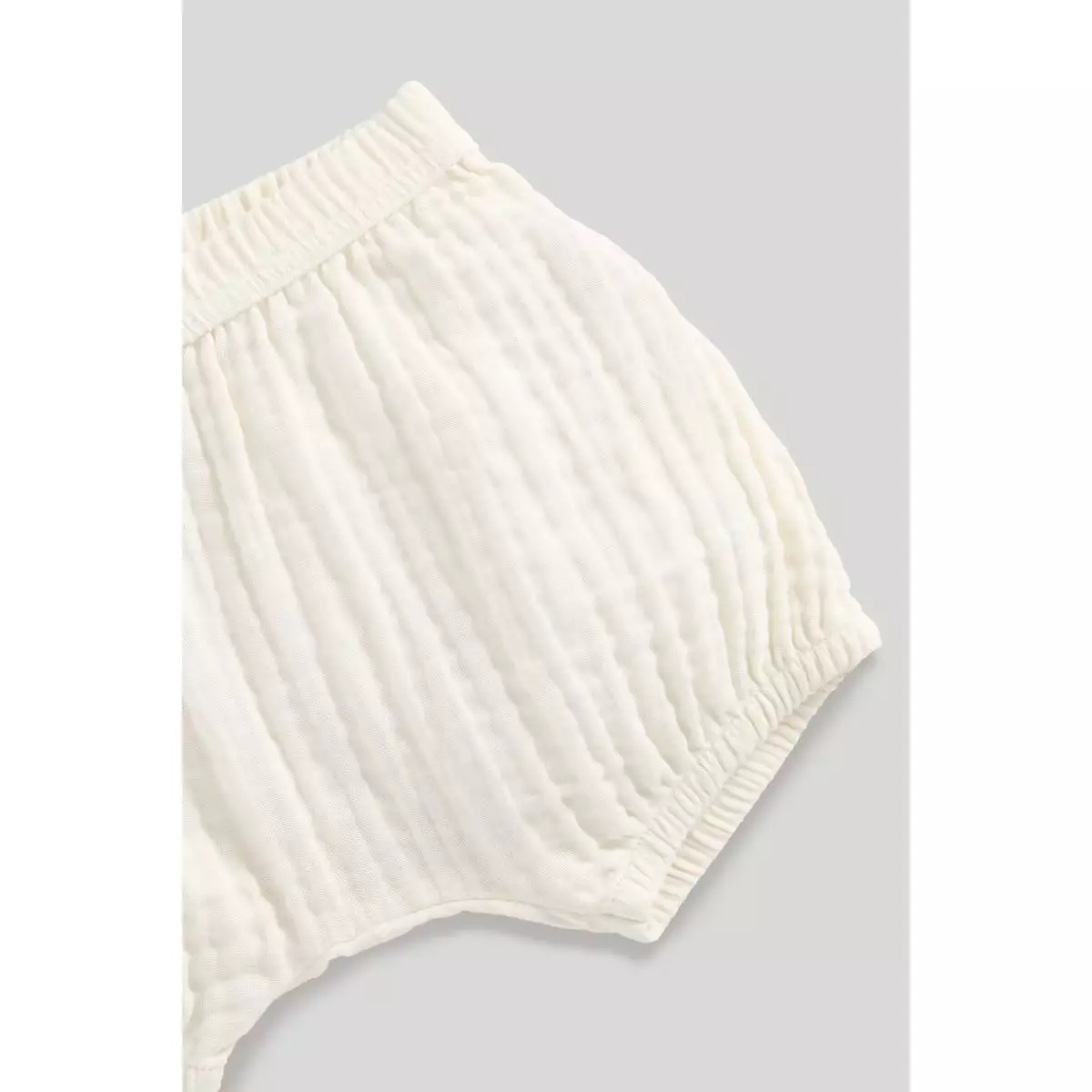 Mothercare Muslin Top and Shorts Set - Set Baju Bayi Perempuan (Krem)