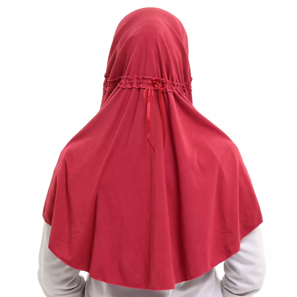 Rabbani - Kerudung Sekolah Instan Innova LX - Red XL (New)