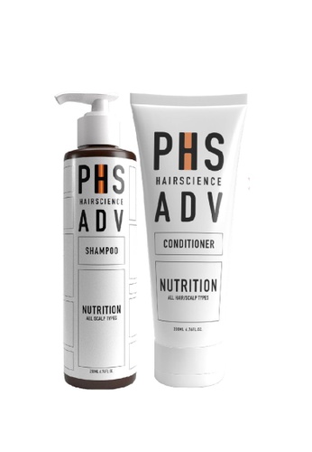 PHS HAIRSCIENCE PHS HAIRSCIENCE [BUNDLE OF 2] ADV Nutrition Shampoo + ADV Nutrition Conditioner (For All Hair & Scalp Types) 200ml C02BCBE29178D3GS_1