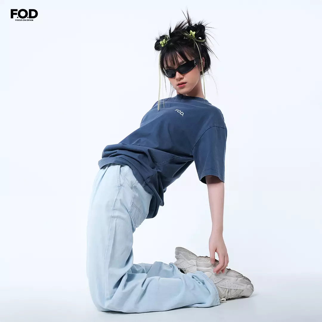 Kaos Unisex Culture Blue Denim