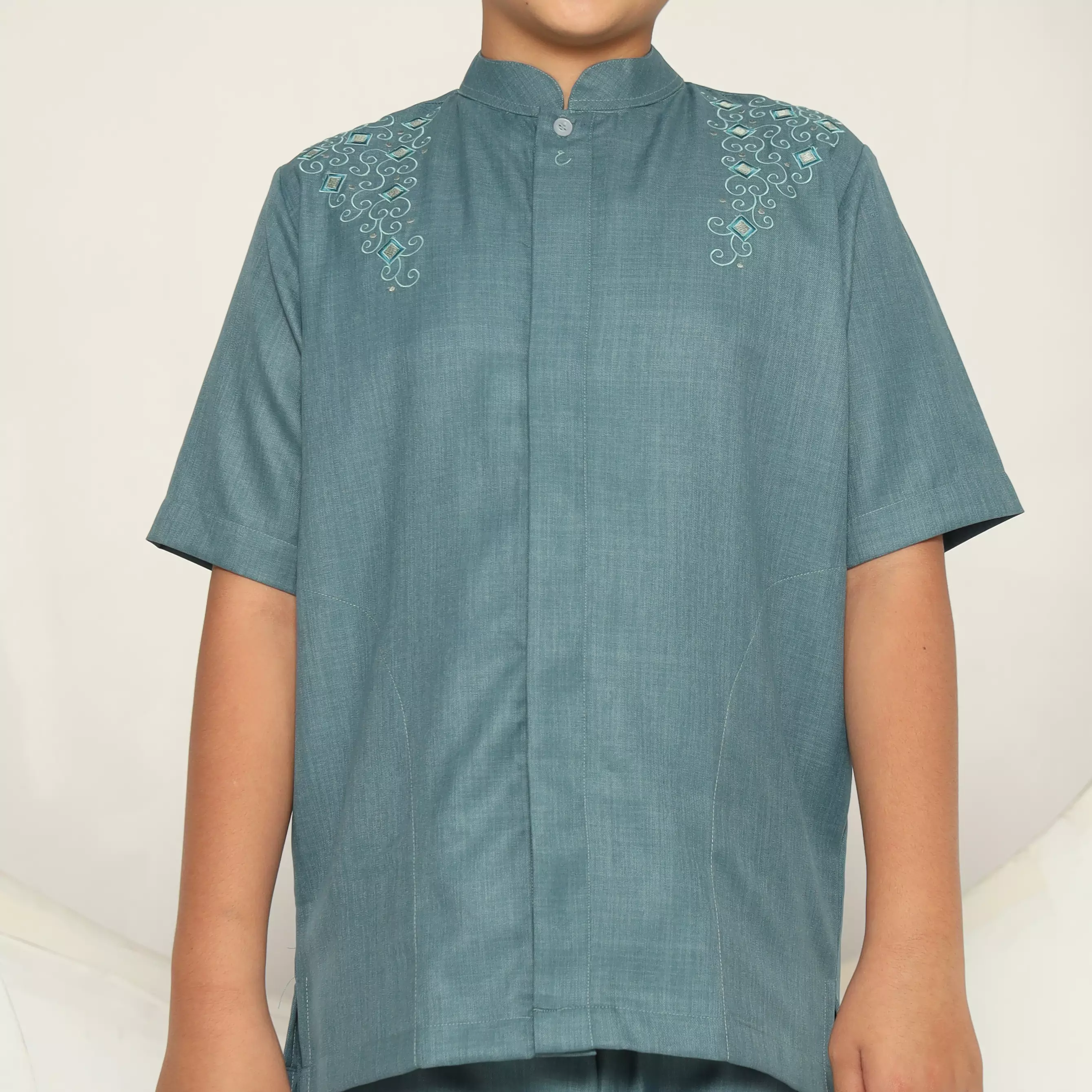 Baju Koko Anak Sarimbit KKA 43 Tosca