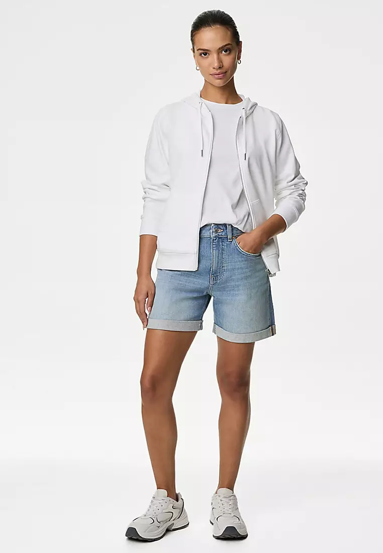 Denim Boyfriend Shorts