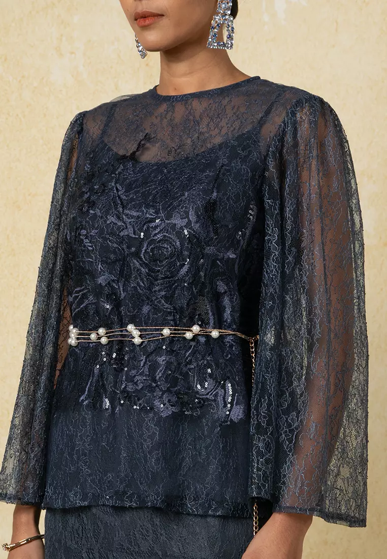 CHINTA KURUNG KEDAH SET WITH BELT