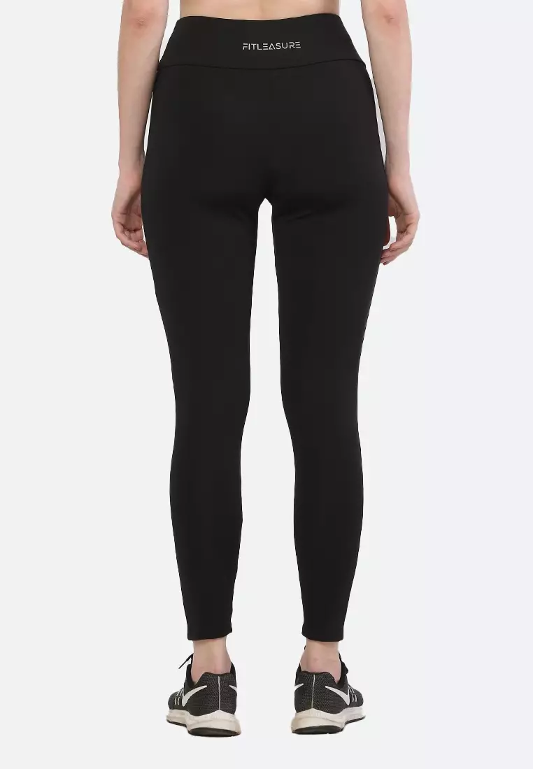 Black Basic Essential Coord Workout/Running Legging