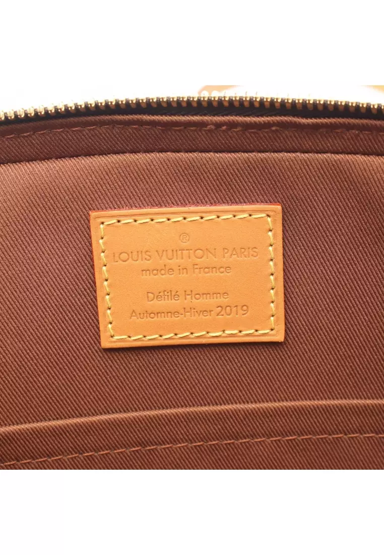 Pre-Loved Louis Vuitton soft trunk Messenger PM monogram Shoulder bag PVC leather Brown
