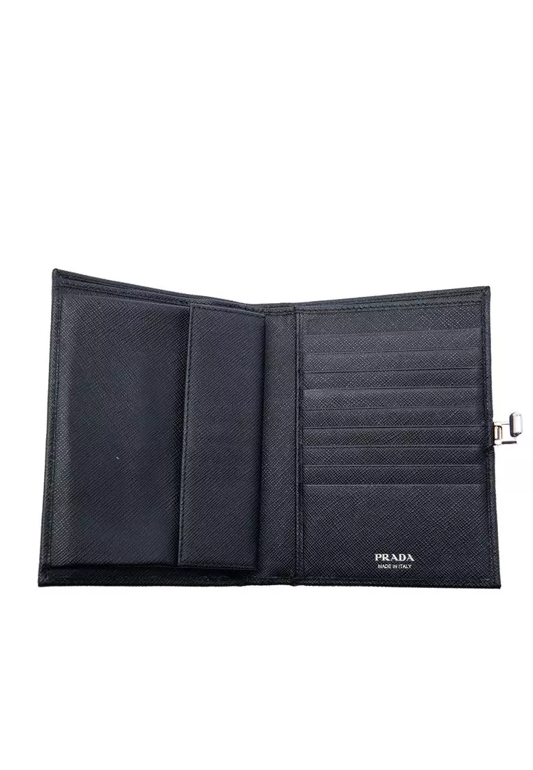 Pre-Loved Prada Saffiano Bifold Small Wallet