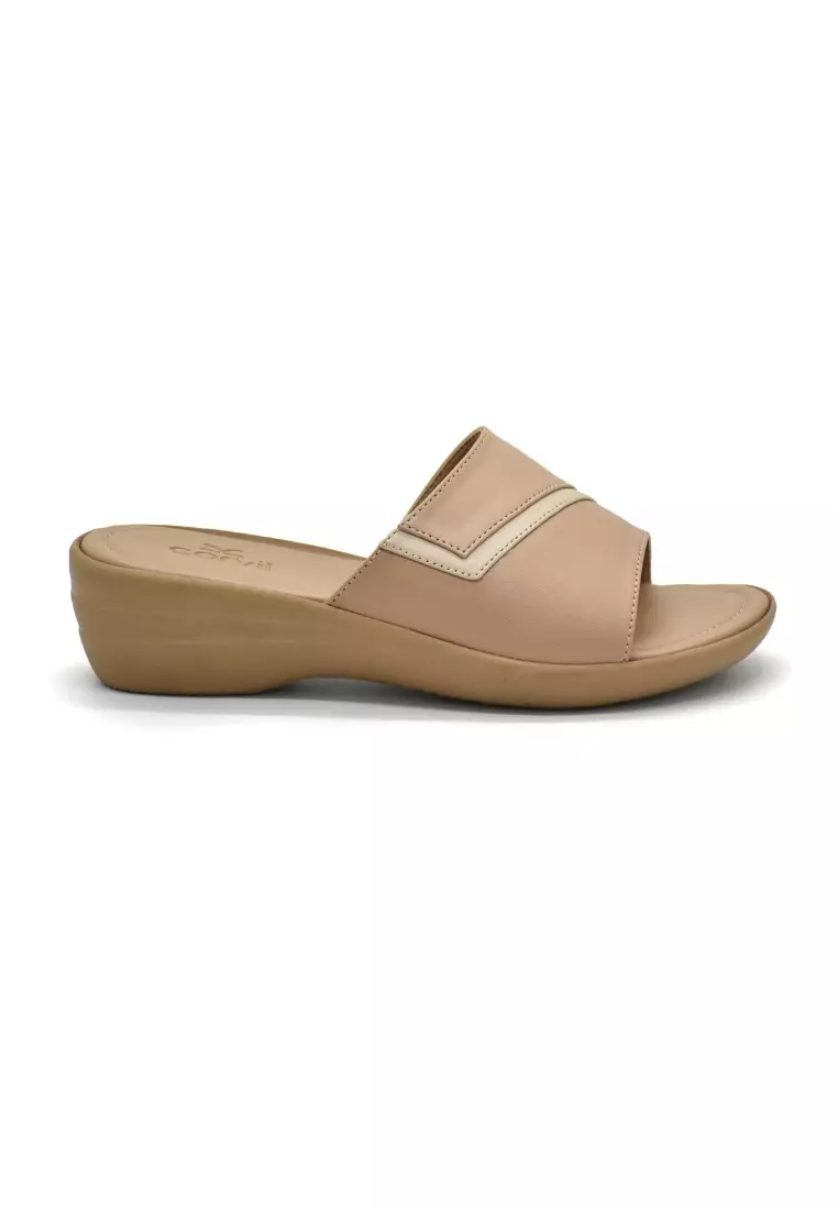 Carvil Sandal Wanita Janira-02 L Mocca/Beige