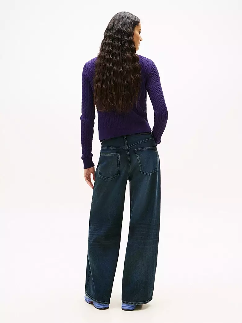 Tommy Jeans - Slim Cable Knit Jumper