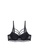 W.Excellence black Premium Black Lace Lingerie Set (Bra and Underwear) 3CC21US1BF1F36GS_2