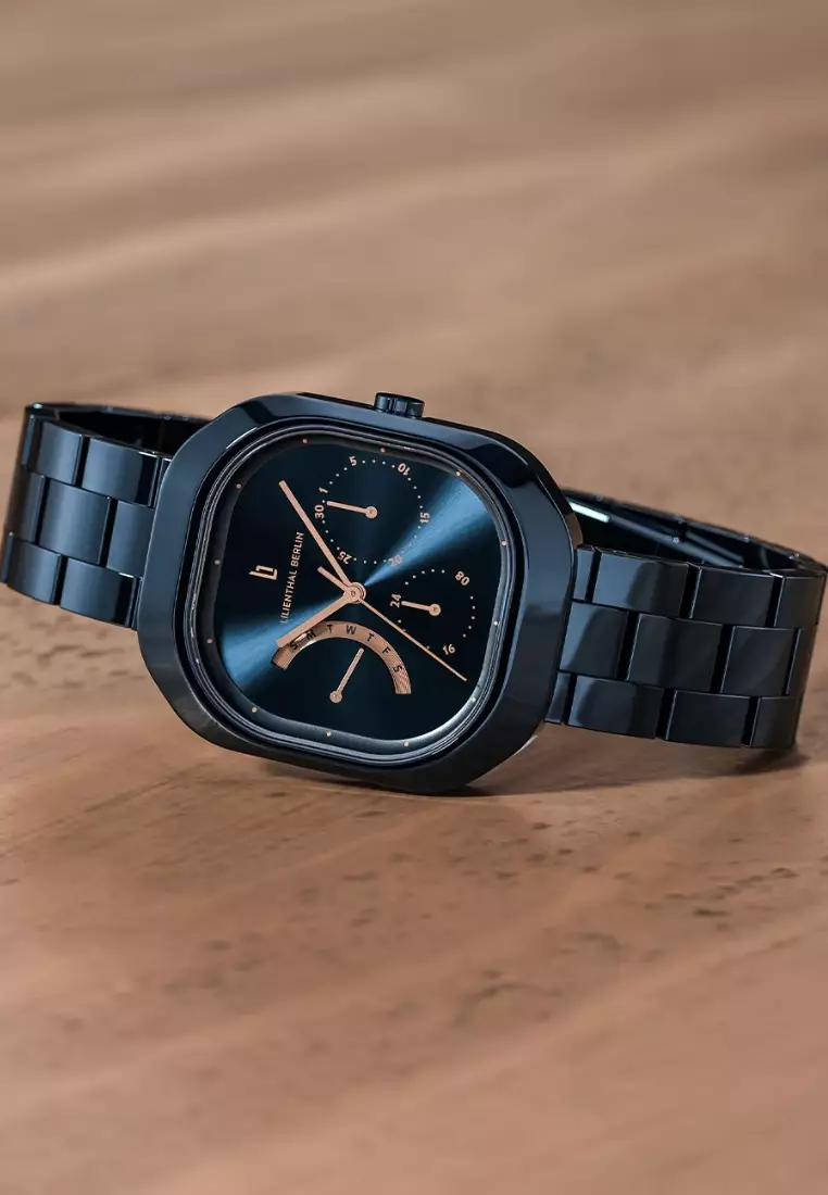 Multimatica Blue Rose Gold - Metal Strap