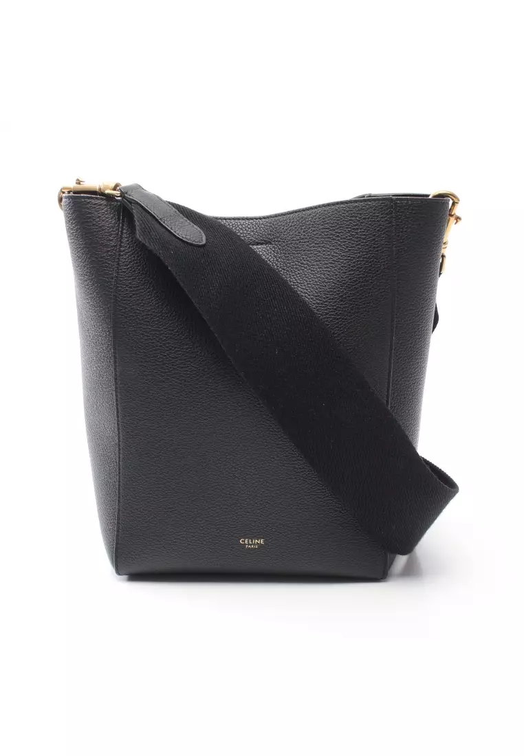 celine sangle small bucket bag