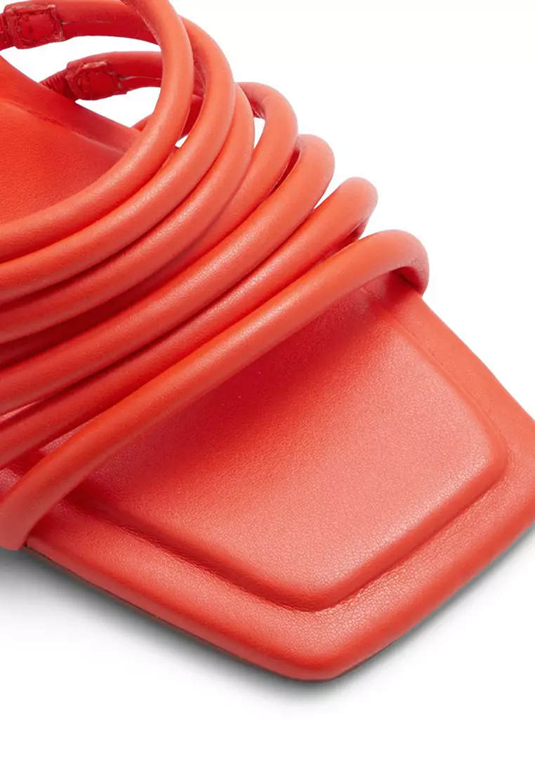 Aldo red sale mules