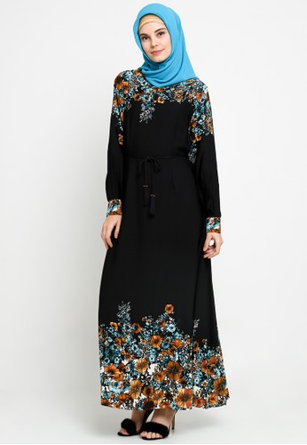 Abaya Dress with Shawl