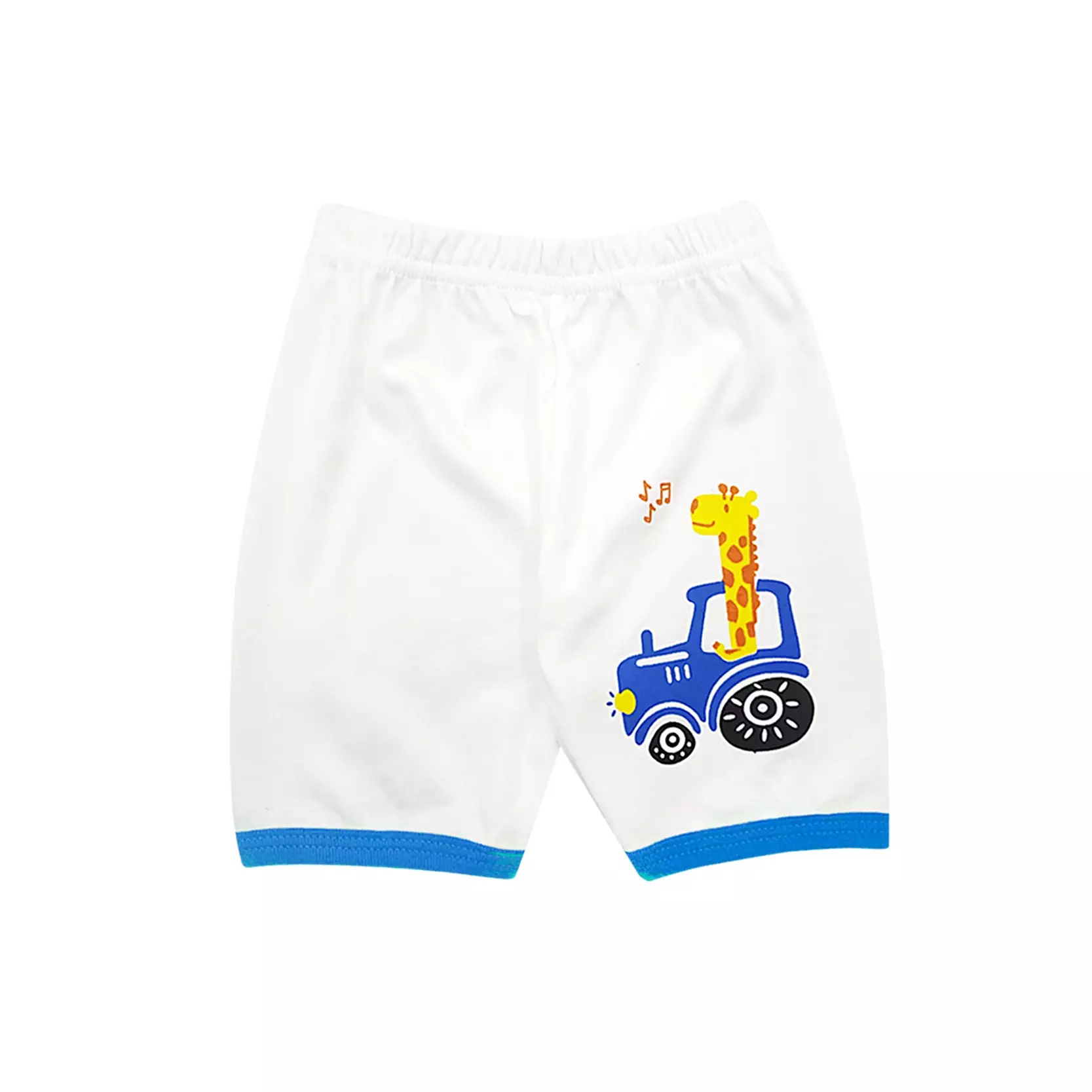 Wakakids Baju Singlet Bayi Anak Laki Laki Motif Giraffe Setelan Celana Kaos Usia 0 Bulan Hingga 6 Bulan 4054 Turkis