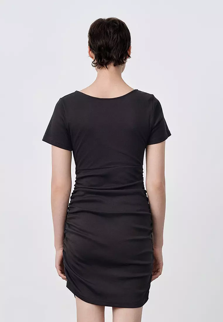 Ruched Side Mini Dress