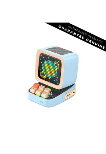 Divoom Divoom Ditoo Plus Retro Pixel Art Bluetooth Portable Speaker With DIY LED Display Board & LED APP Controlled - Blue 55D80ESE599648GS_1