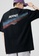 Twenty Eight Shoes black VANSA Spray-dyed Rainbow Print Short-sleeved T-shirt VCM-T1563 01C66AAA1ED1EEGS_3