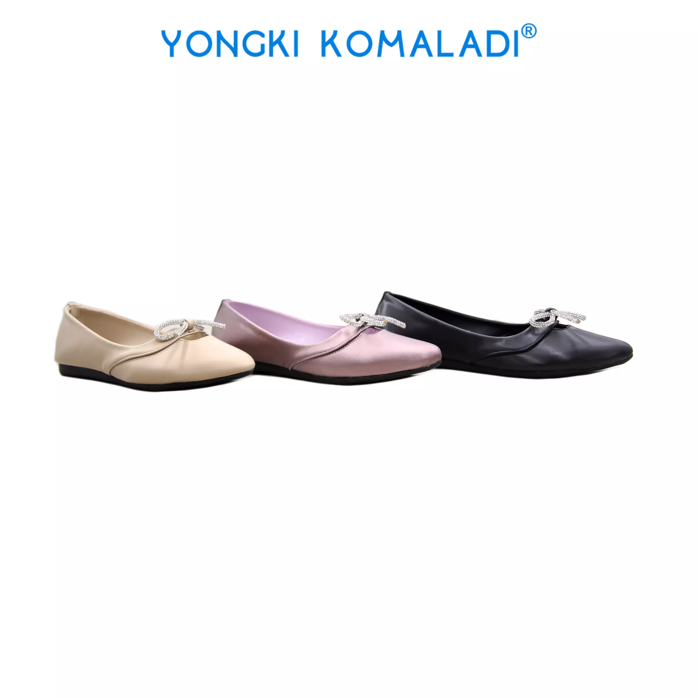 [ ORIGINAL ] YONGKI KOMALADI REESE FLATSHOES OL-W8131-23 HITAM