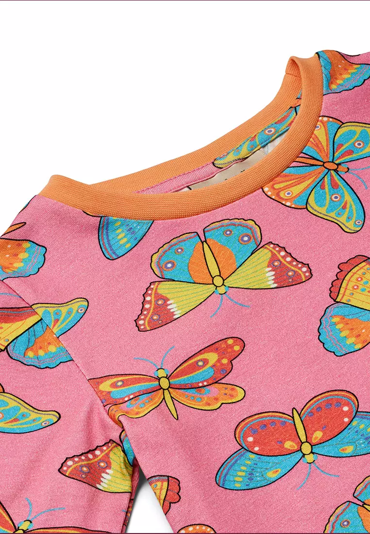 Nightwear set with butterflies