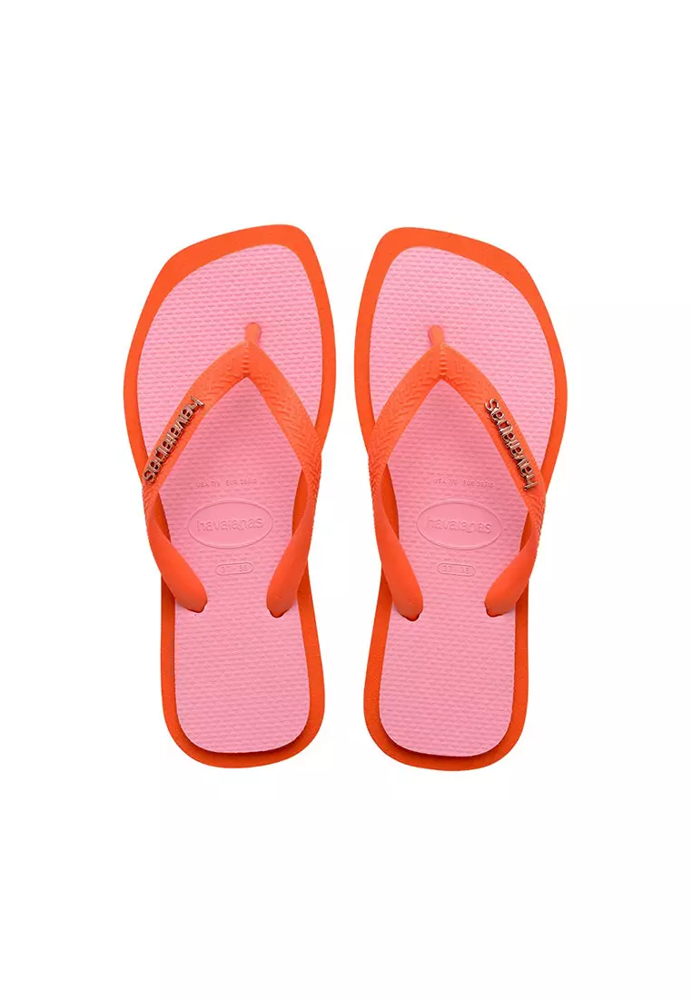 Discount on Havaianas  shoes - SKU: Top Square Fusion Flip Flops